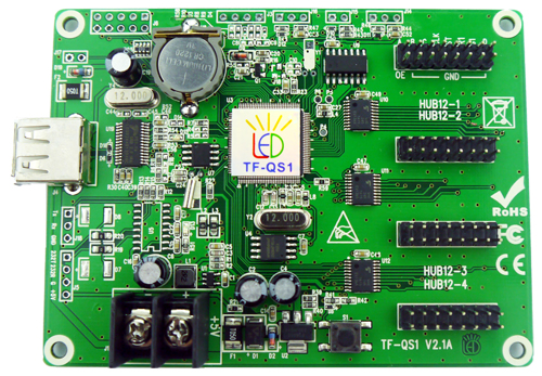 TF-QS1(12) 任意分区全彩视频卡